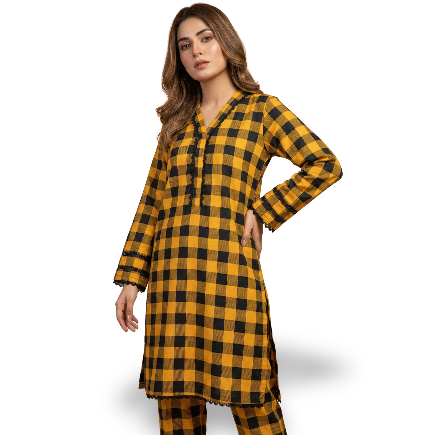 Premium Printed Cotton 2-Piece Set | Kameez & Trouser